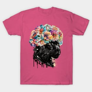 Floral Cougar T-Shirt